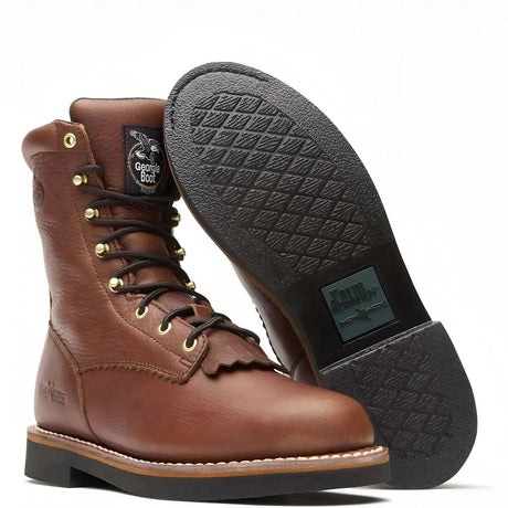 Georgia Boot Farm and Ranch Lacer Work Boot Sole