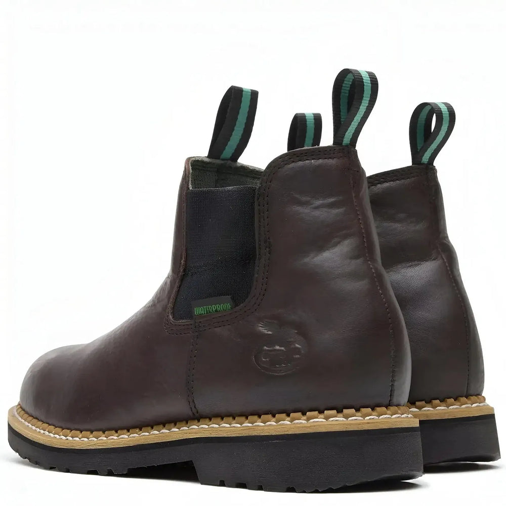 Georgia Boot Georgia Giant Waterproof High Romeo Boot Brown Heel