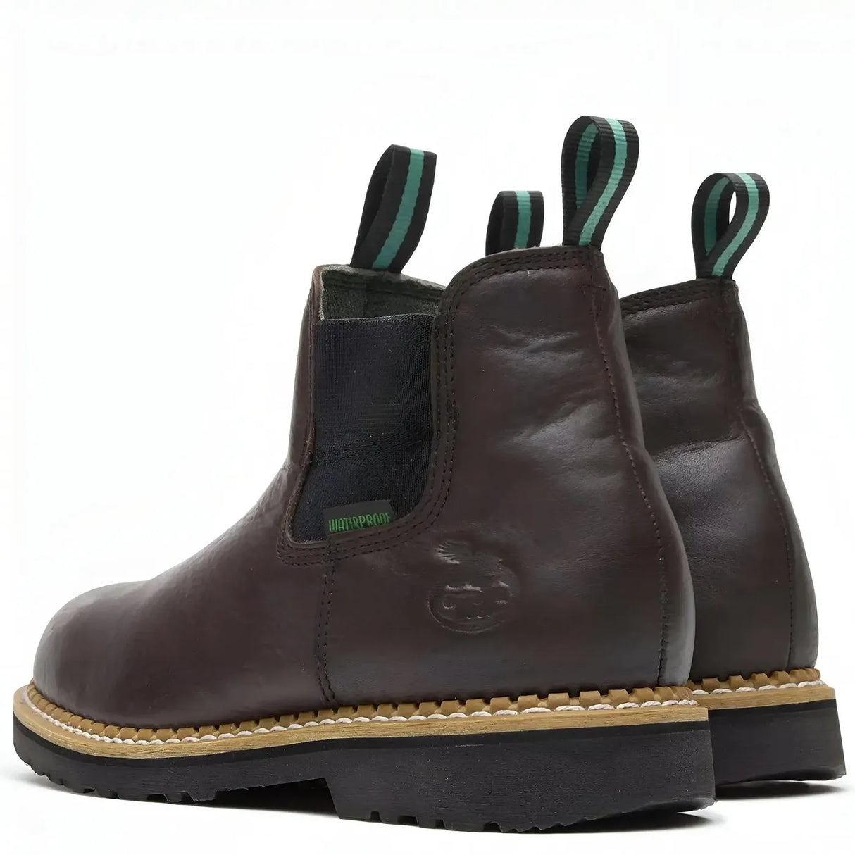 Georgia Boot Georgia Giant Waterproof High Romeo Boot Brown Heel