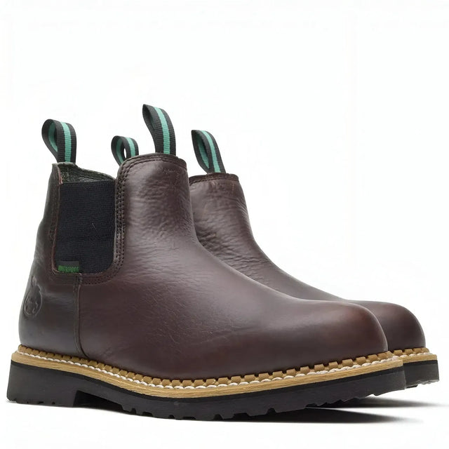 Georgia Boot Georgia Giant Waterproof High Romeo Boot Brown Medial