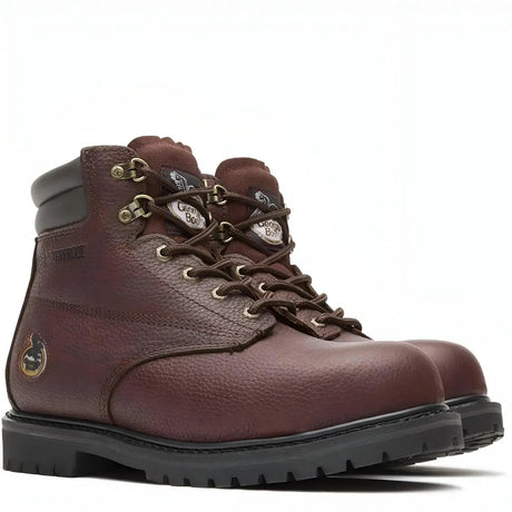 Georgia Boot Oiler Steel Toe Waterproof Work Boot Medial