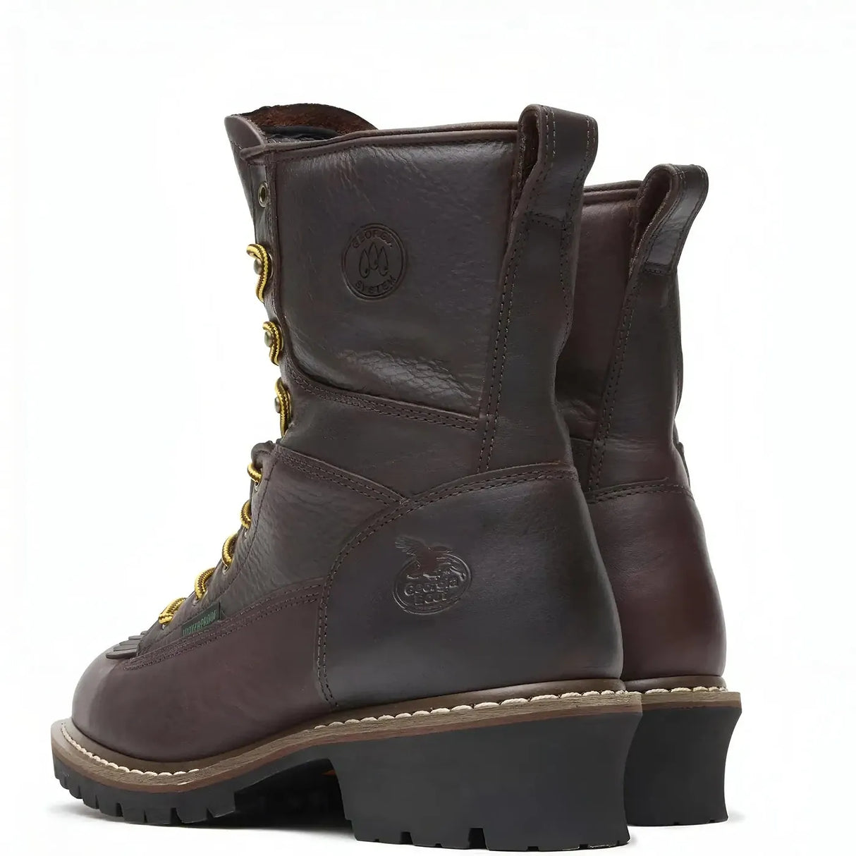 Georgia Boot Waterproof Logger Boot Heel