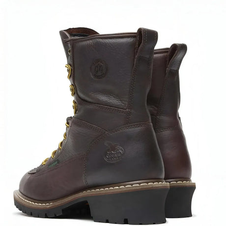 Georgia Boot Waterproof Logger Boot Heel