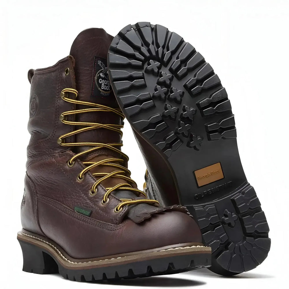 Georgia Boot Waterproof Logger Boot Sole