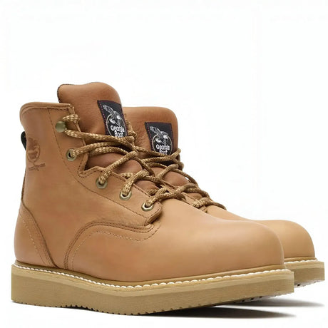 Georgia Boot Wedge 6" Steel Toe Work Boot Medial