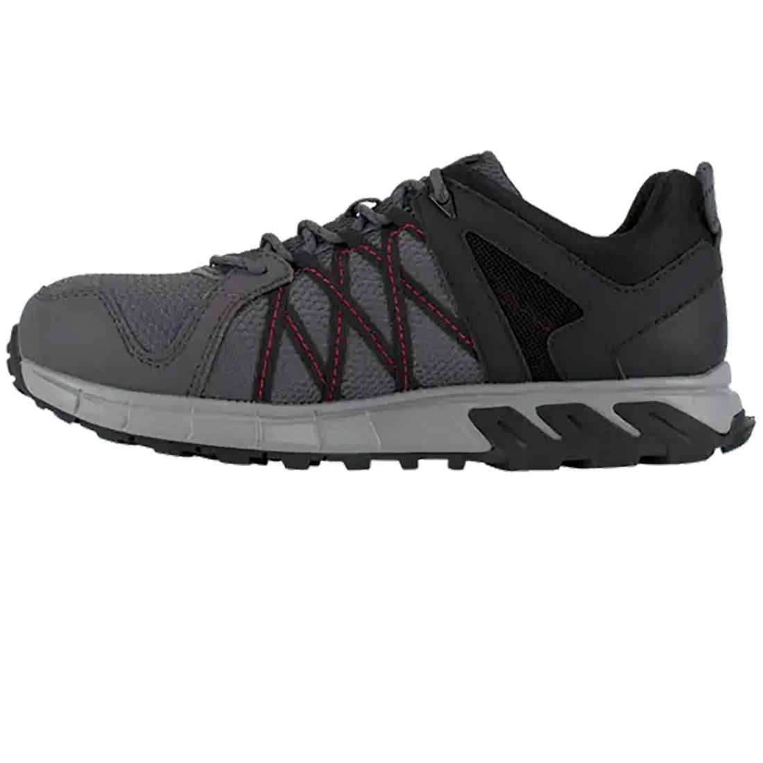 Trailgrip Alloy-Toe Athletic Work Shoe Grey/Black