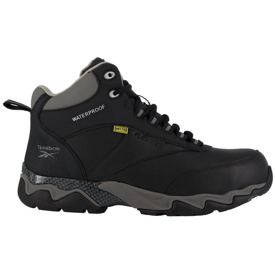 Reebok Beamer Comp Toe Black Internal Met Guard Gray RB1067
