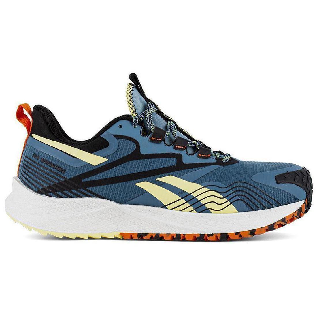 Reebok Work Fe4 Adventure Composite-Toe Athletic Work Shoe Blue Profile View