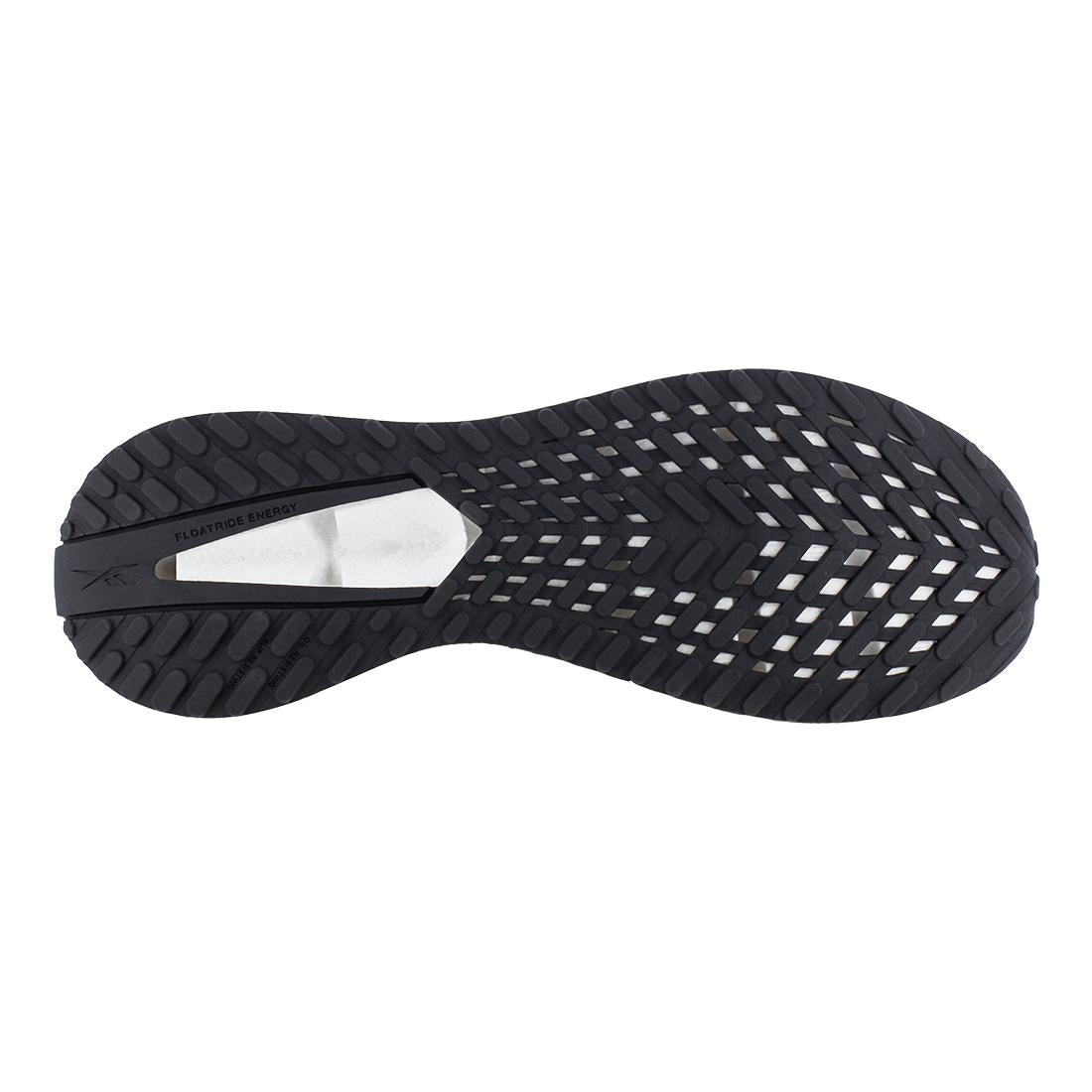 Reebok FloatZig Athletic Composite Toe Work Shoe – Black/White RB3033 Sole Image