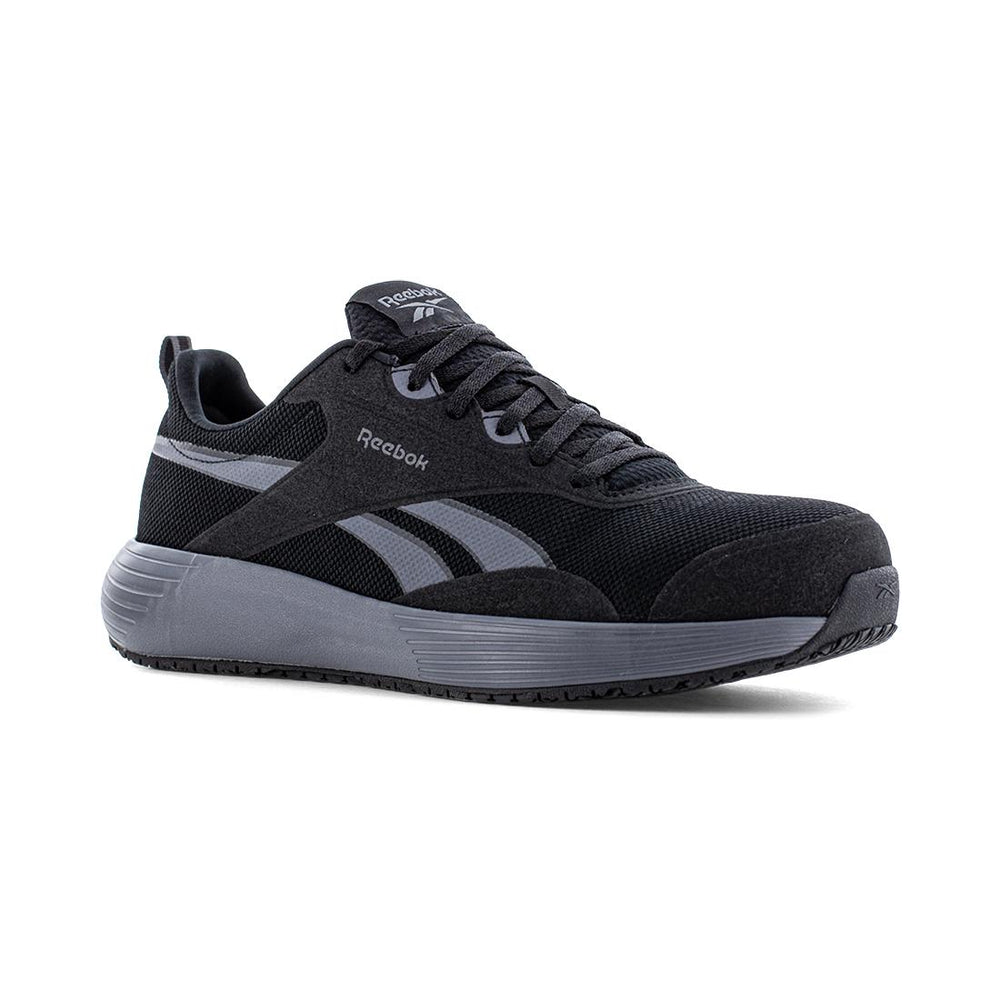 Reebok Lite Plus 4 Athletic Composite Toe Work Shoe – Black/Gray RB5102 Image
