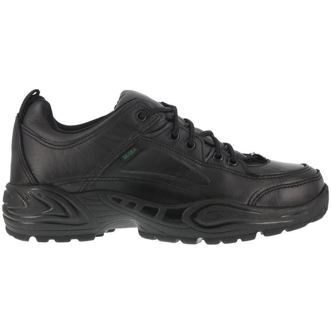 Reebok Work Postal Express Soft-Toe Waterproof Shoe Black Profile View