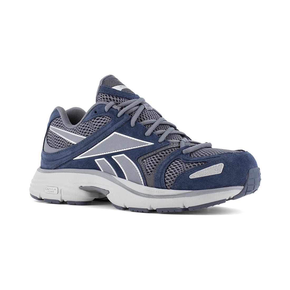 Reebok Premier Road Plus VI Athletic Composite Toe Work Shoe – Navy/Gray RB5203 Image