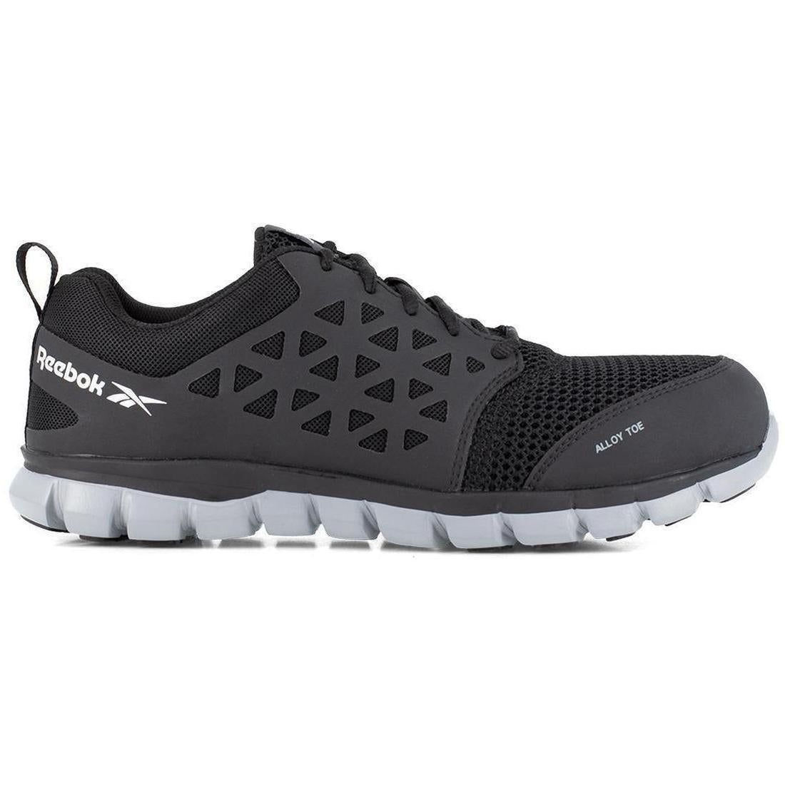 Reebok Work Sublite Cushion Alloy-Toe Athletic Work Shoe Profile View