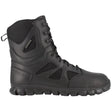 Reebok Work Sublite Cushion 8 Inch Composite-Toe Tactical Work Boot Black Profile View