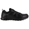 Reebok Work Sublite Cushion Soft-Toe Tactical Shoe Black Profile View