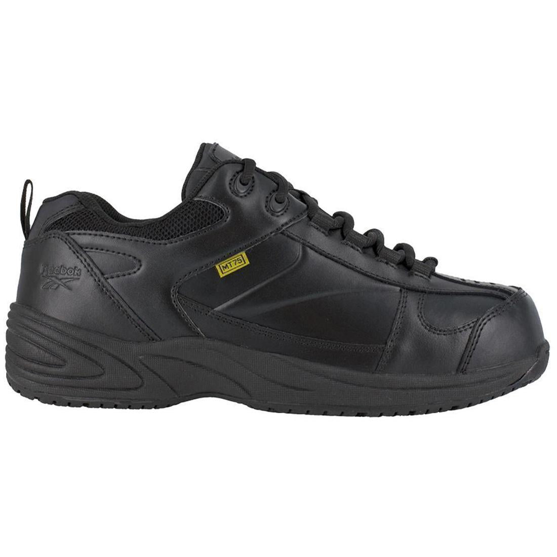 Reebok Work Women's Centose Met Guard Work Shoe Black Profile View