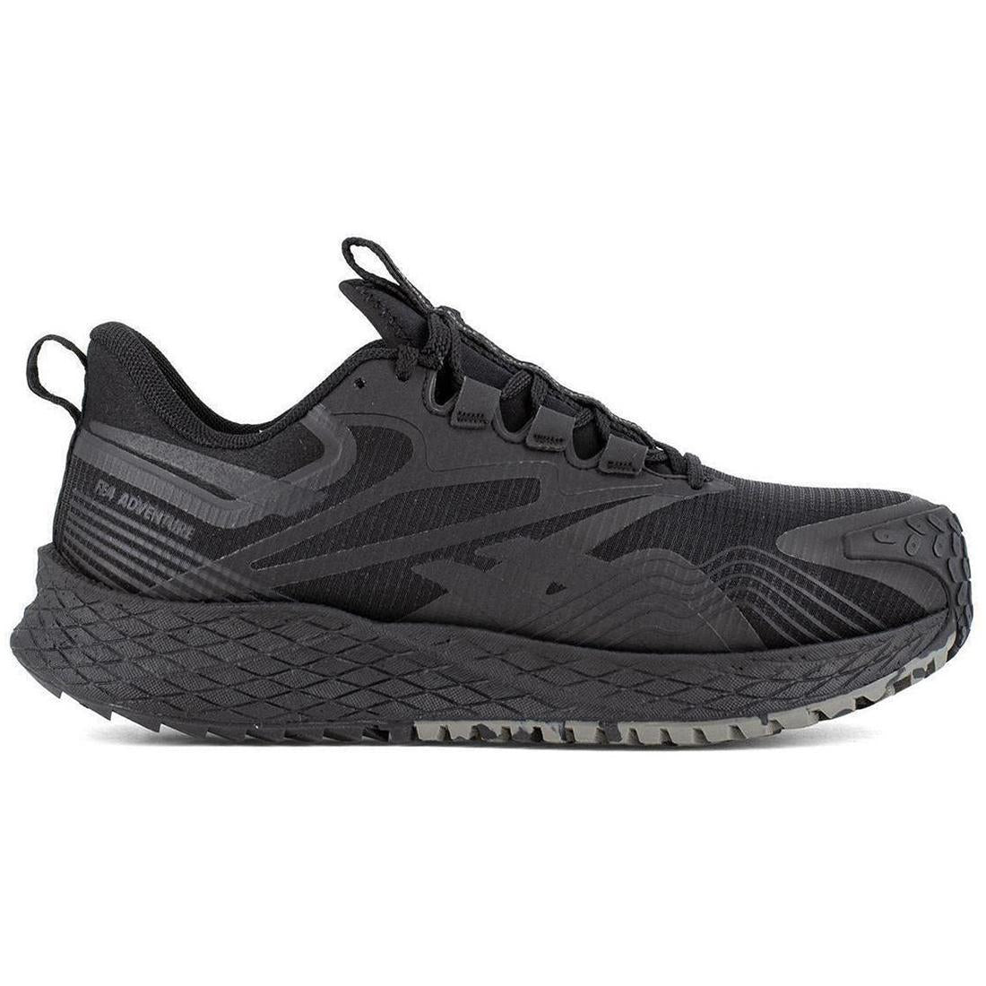 Reebok Work Women's Fe4 Adventure Composite-Toe Athletic Work Shoe Black Profile View