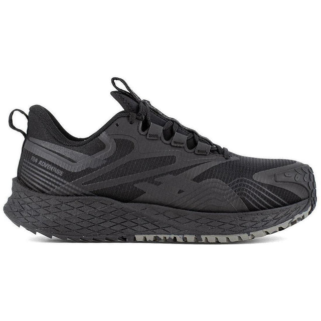 Reebok Work Women's Fe4 Adventure Composite-Toe Athletic Work Shoe Black Profile View