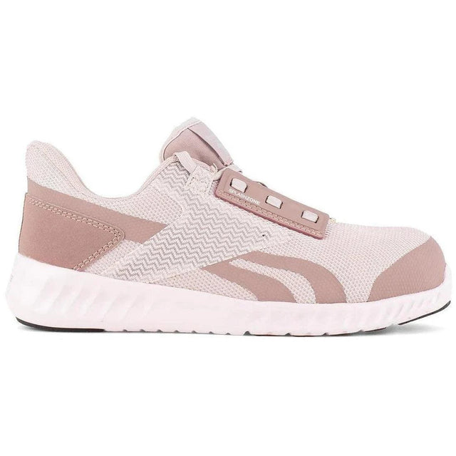 Reebok Work Women's Sublite Legend Composite-Toe Athletic Work Shoe Rose Gold Profile View