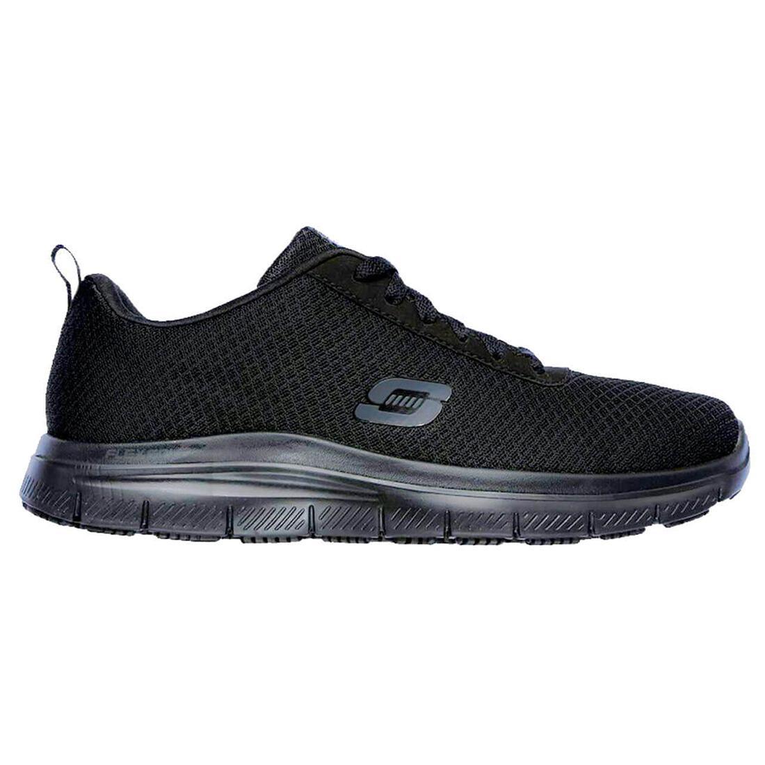 Skechers Work Men's Bendon Relaxed Fit Flex Advantage Slip-Resistant Shoe Profile View