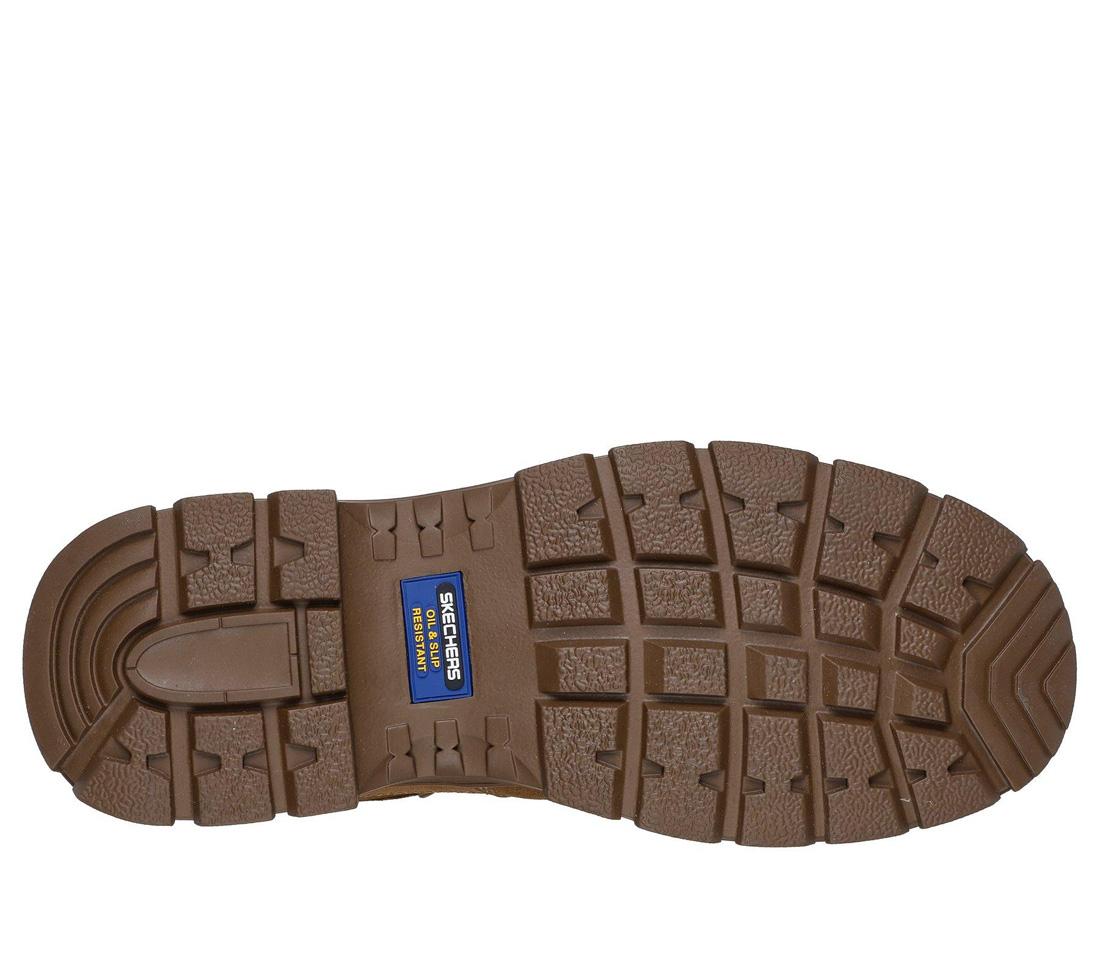 Skechers Work Wascana Baylan Composite-Toe Boot Coyote Brown 200112/CML Sole Image