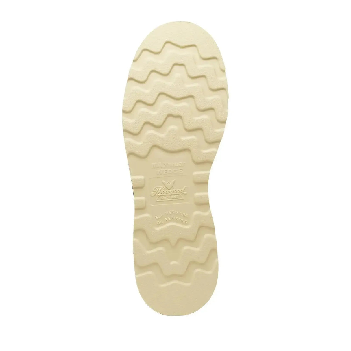 Thorogood 1957 Series 8" Waterproof Moc Toe Boot with Maxwear Wedge Briar Pitstop Sole View