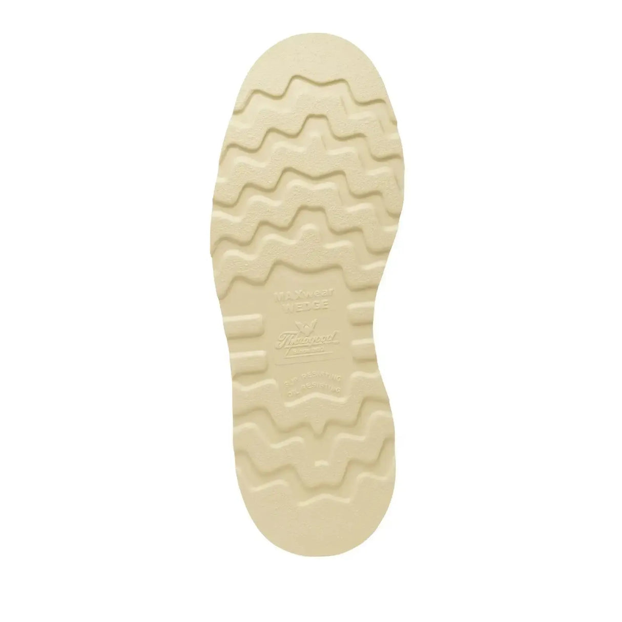 Thorogood American Heritage 8" Moc Toe Boot Maxwear Wedge Tobacco Sole View