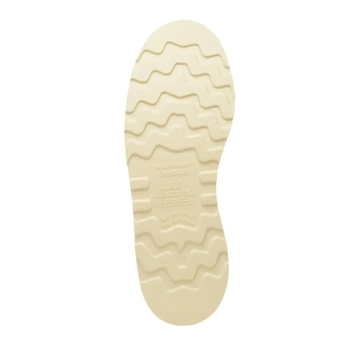 Thorogood American Heritage 8" Steel-Toe Plain Toe Boot Maxwear Wedge Tobacco Sole View