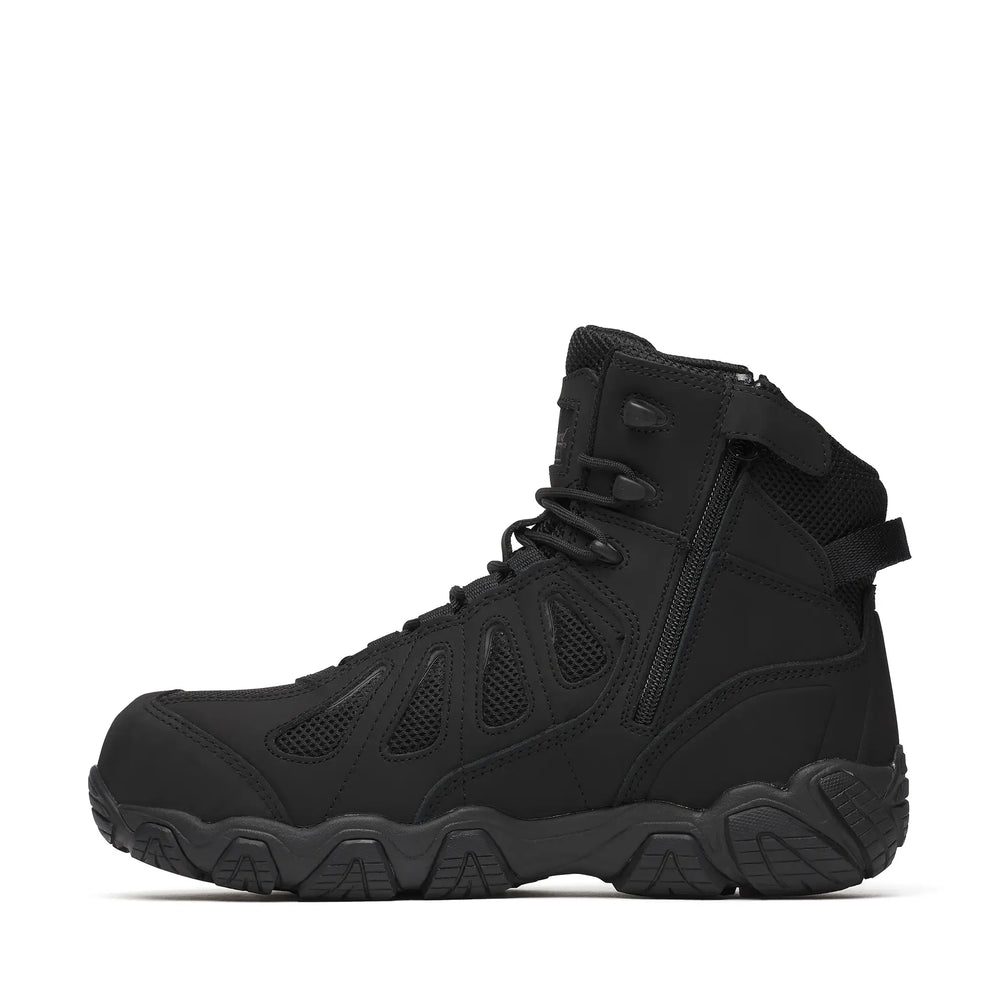 Thorogood Crosstrex 6" Composite Toe Waterproof Boot with Side Zip Black Inner Side View