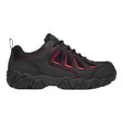 Thorogood Crosstrex Series SD Ox Hiker Composite Toe Shoe Black Red side view