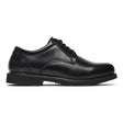 Thorogood Leather Polishable Oxford Shoe Black side view