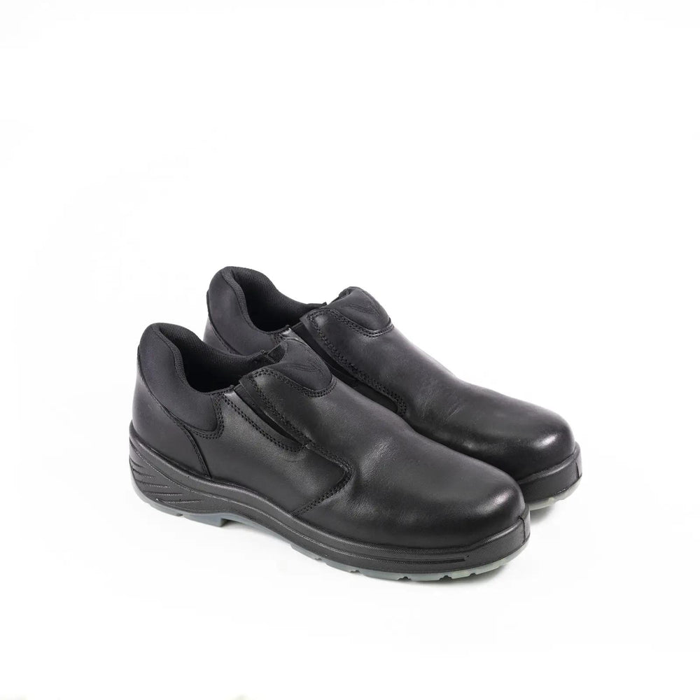 Thorogood Thoroflex Slip-On Shoe Black Medial View