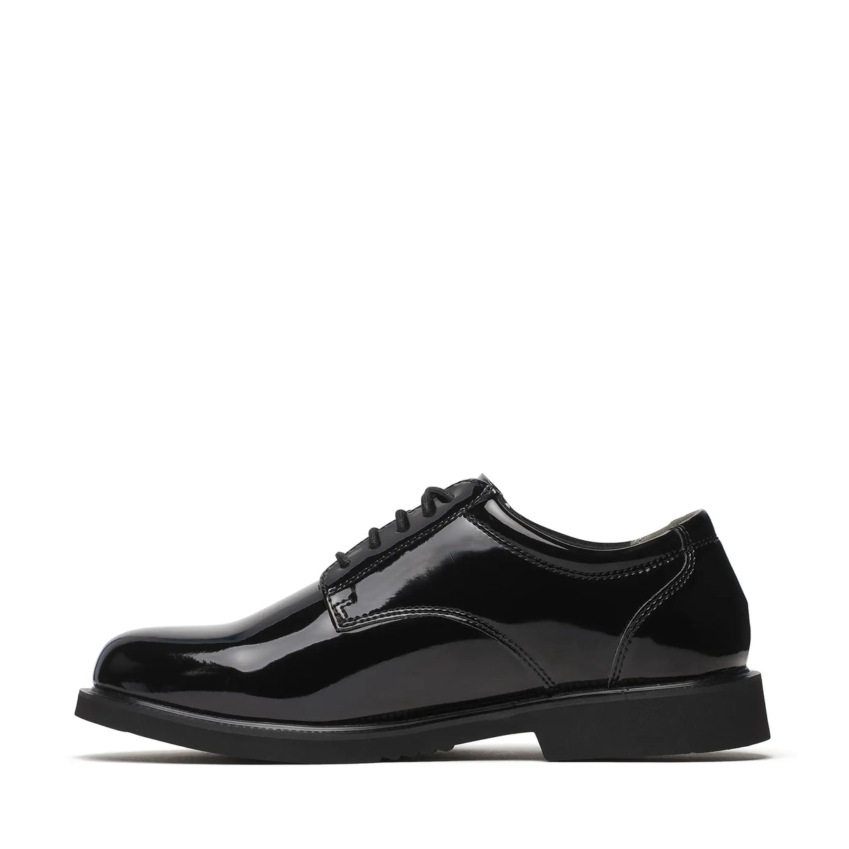 Thorogood Uniform Classics Poromeric Oxford Shoe Black Inner Side View