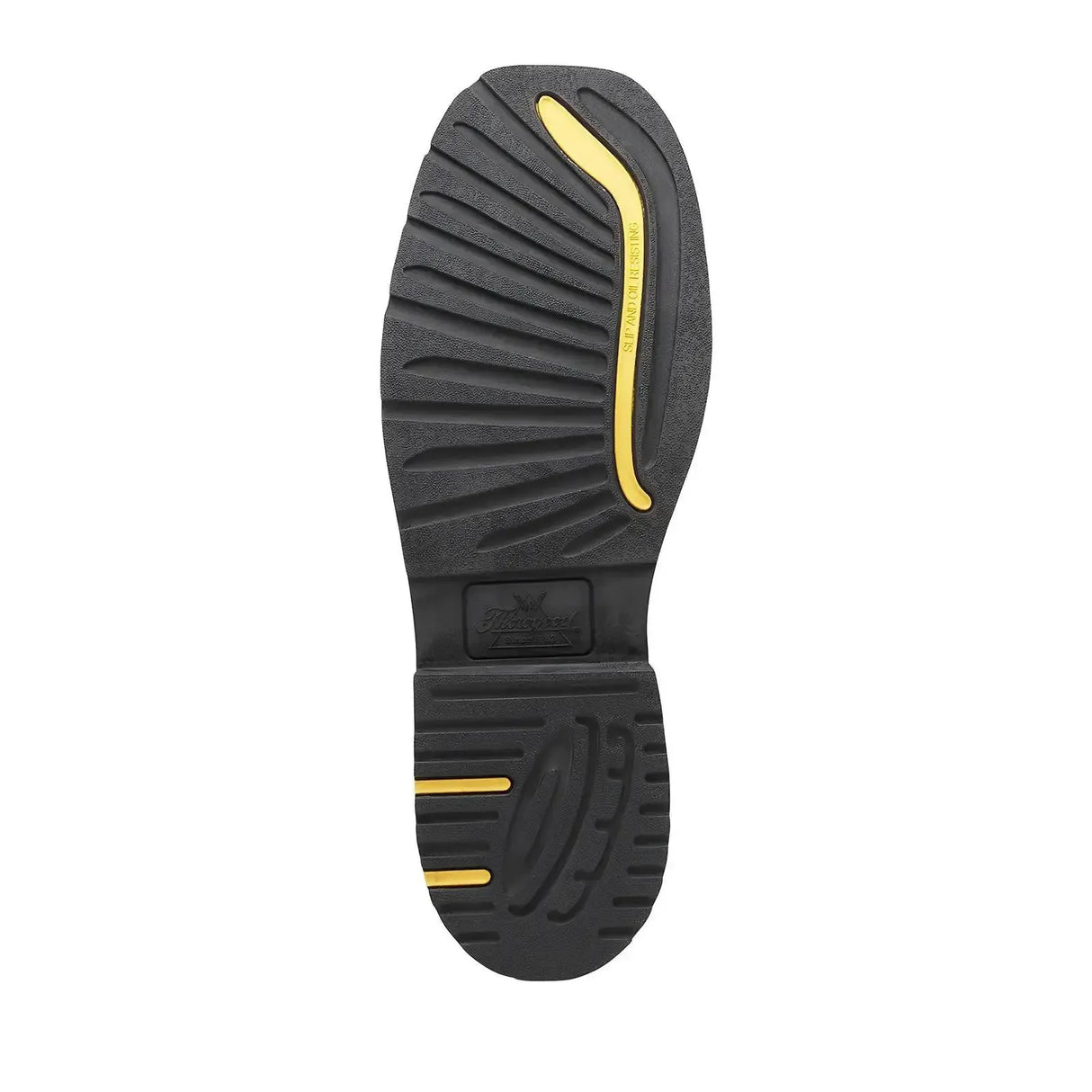 Thorogood Western 11" Waterproof Wellington Square-Toe Boot Crazy Horse/Tan Sole View