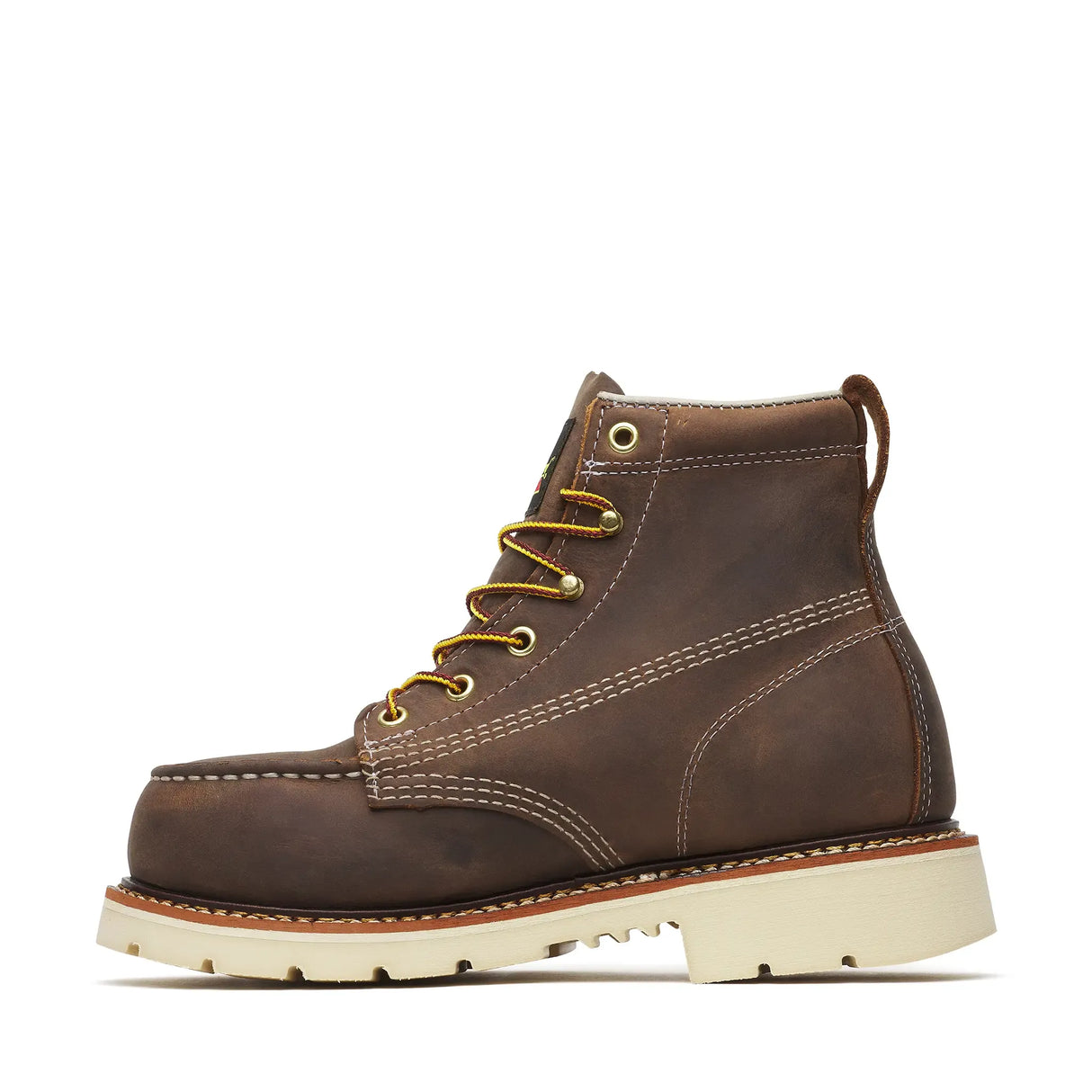 Thorogood Women's American Heritage 6" Steel Toe Moc Toe Boot Inner Side View