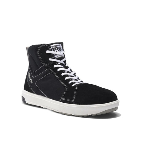 Timberland Pro Berkley Mid Composite-Toe Work Shoe Black Medial View