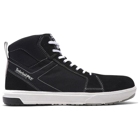 Timberland Pro Berkley Mid Composite-Toe Work Shoe Black Profile View