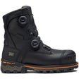 Timberland Pro Boondock 8-Inch Waterproof Composite-Toe Work Boot Boa Fp Csa 400G Full Grain Black Profile View
