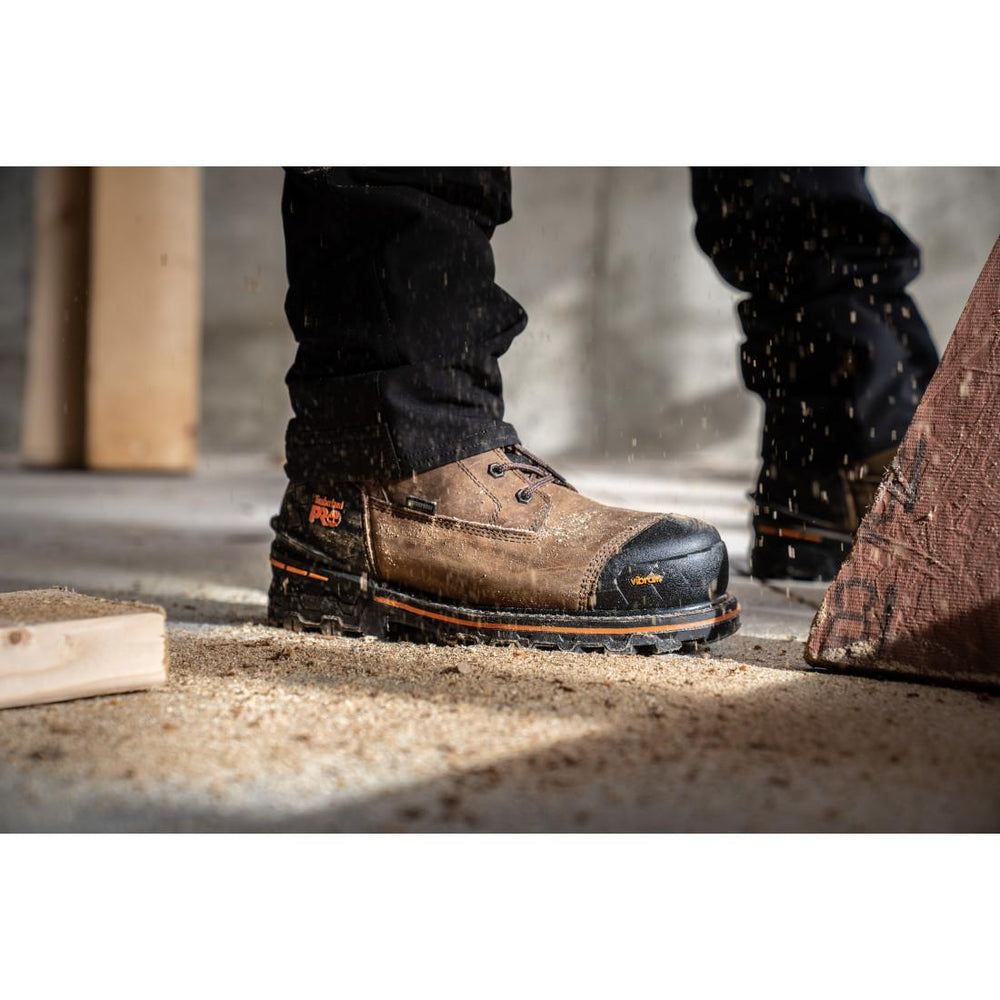 Timberland Pro Boondock EV Waterproof CSA Composite Toe Work Boots – Dark Brown View