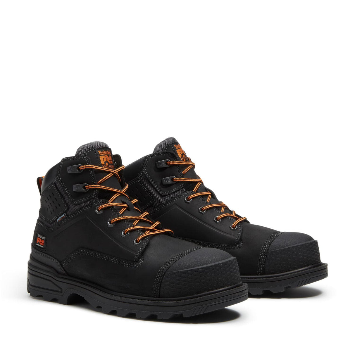 Timberland Pro Distiller 6 Inch Composite Toe EH Work Boots Black A41JG lateral image
