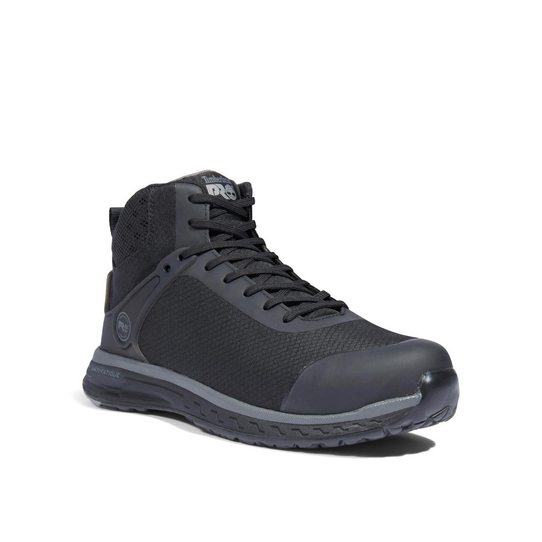 Timberland Pro Drivetrain Composite Toe Work Boot Black Medial View