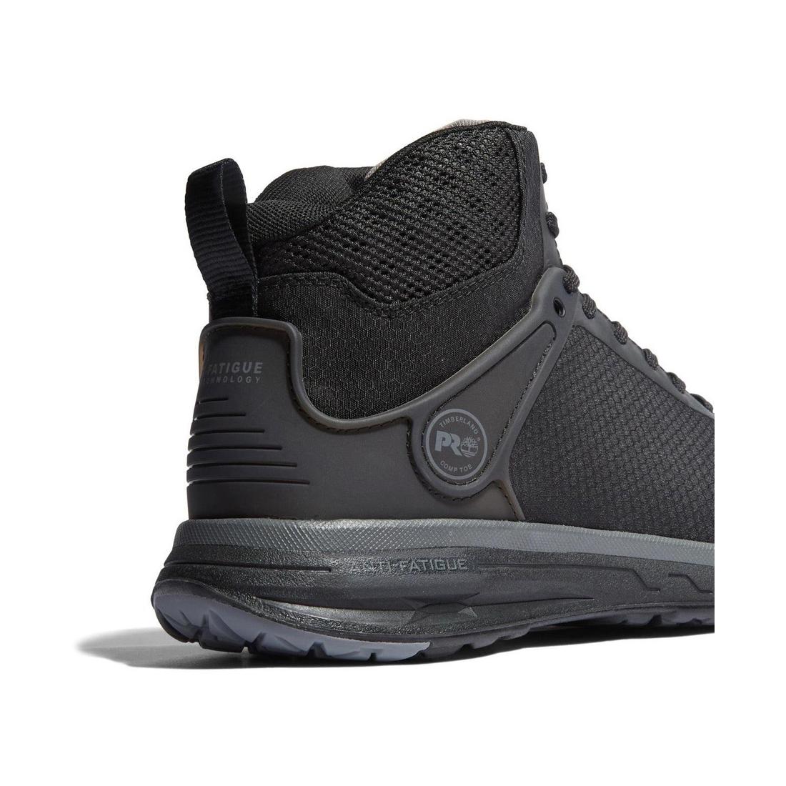 Timberland Pro Drivetrain Composite Toe Work Boot Black View