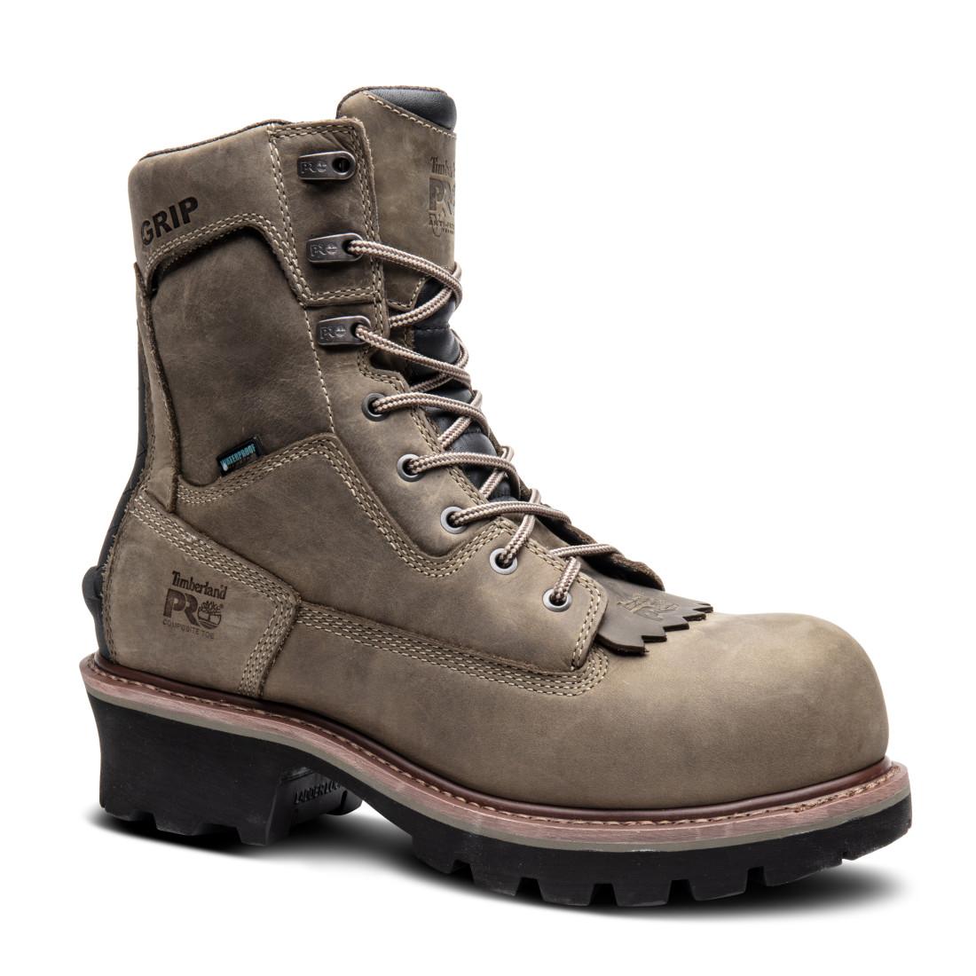 Timberland Pro Evergreen EV Waterproof Composite Toe 400g INS Work Boots – Medium Brown View