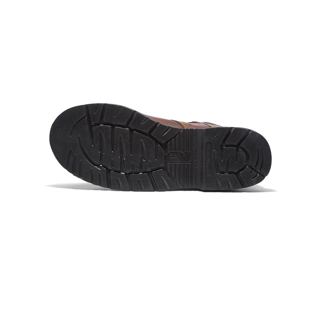 Timberland Pro Flexshield Img 6-Inch Steel-Toe Work Boot Brown Sole View