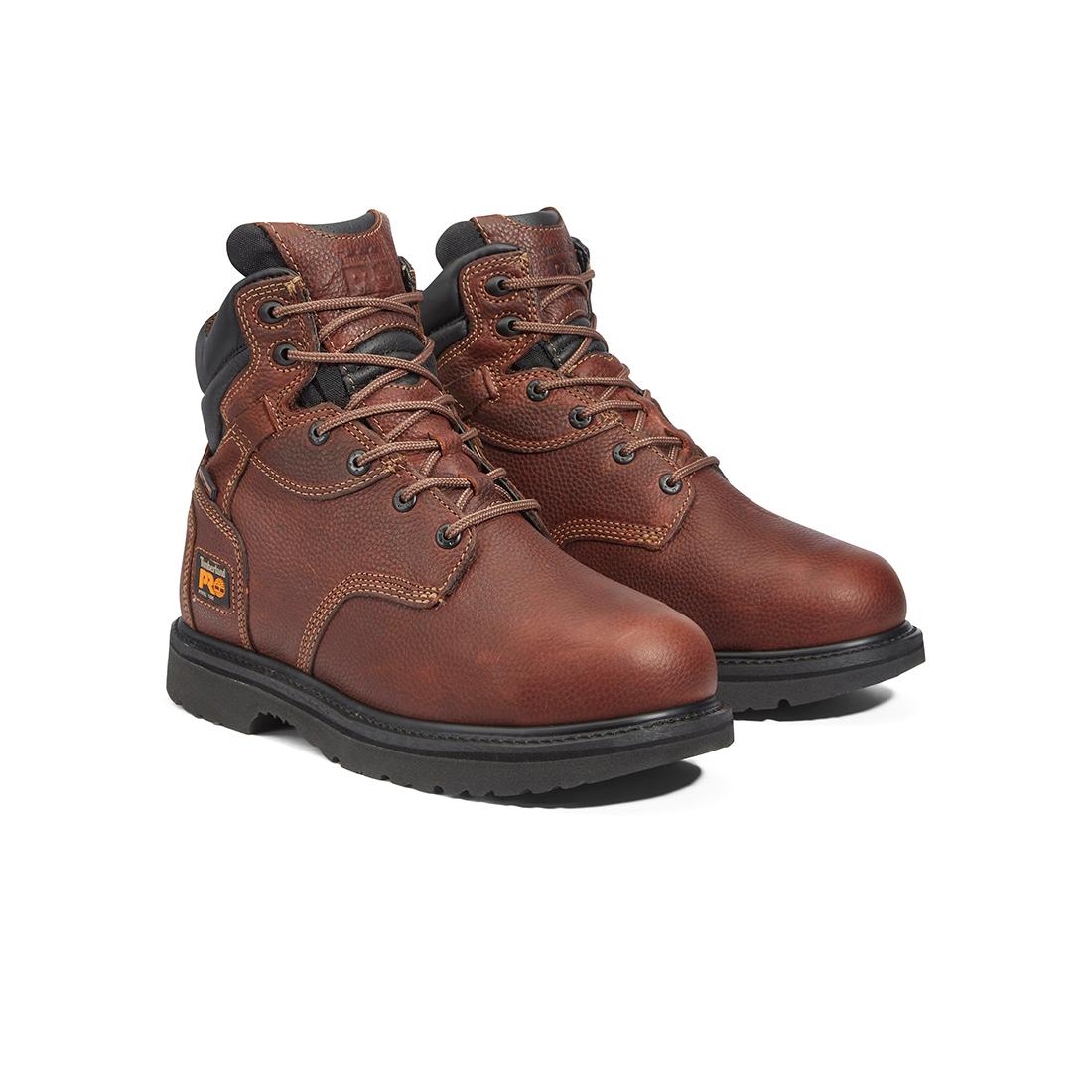 Timberland Pro Flexshield Img 6-Inch Steel-Toe Work Boot Brown View