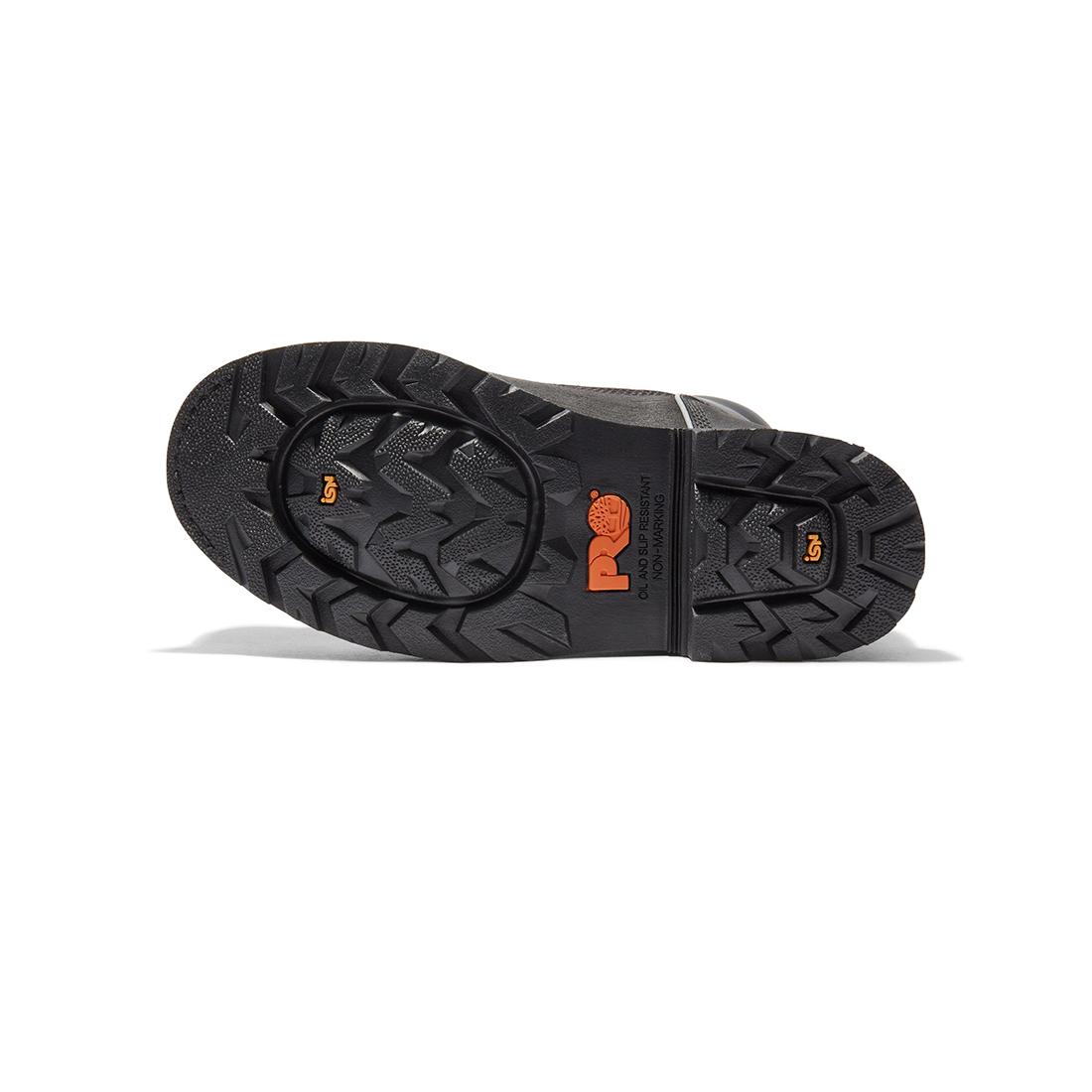 Timberland Pro Gravel Pit Img 10-Inch Waterproof Met Guard Steel-Toe Work Boot Sp Ins 400G Black Sole View