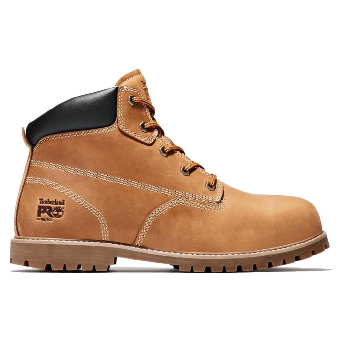 Timberland Pro Gritstone 6 Inch Steel-Toe Work Boot Wheat Profile View