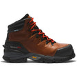 Timberland Pro Heritage Hyperion 6 Inch Composite-Toe Waterproof Work Boot Brown Profile View