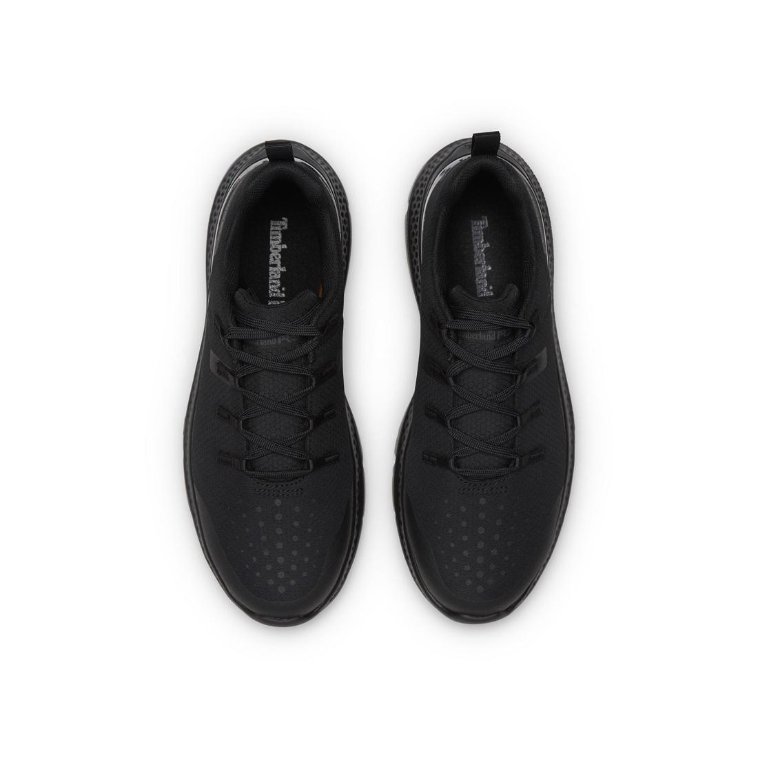 Timberland Pro Intercept Steel-Toe Oxford Work Shoe Black Sole View