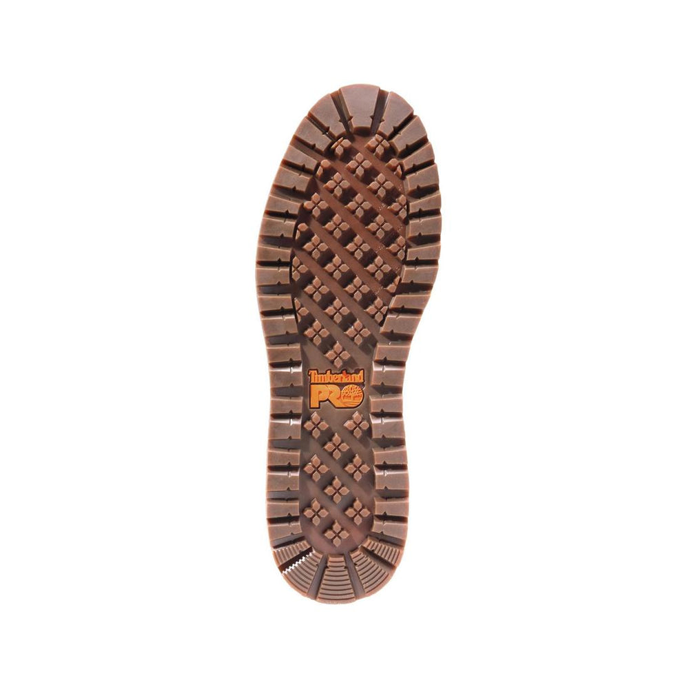 Timberland Pro Irvine 6 Inch Alloy-Toe Work Boot Brown Sole View